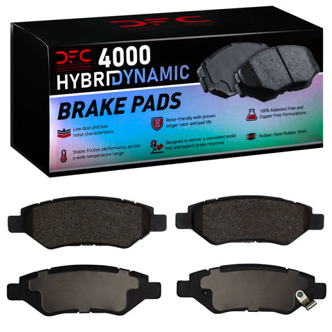 DFC 08-16 Saab 9-4X Rear 4000 Hybridynamic Brake Pads - 4000-1337-00