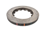 DBA 2021+ Dodge Challenger Hellcat 5000 Series 2-Piece T3 Slotted Front Brake Rotor w/M6 Nuts - DBA53951.1S