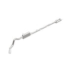 MagnaFlow Sys C/B 11-15 Ford Super Duty F250 6.2L EC CC, SS 3.5in Single Rear Pass Side Ext 5in Tip - 19174