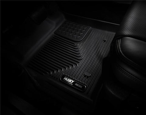 Husky Liners 07-12 GM Silverado/Tahoe/Suburban/Escalade X-Act Contour Black Floor Liners - 53101