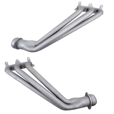 BBK 10-11 Camaro V6 Long Tube Exhaust Headers With Converters - 1-5/8 Chrome - 4041