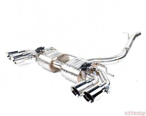 VR Performance Volkswagen Golf R MK7/7.5 Valvetronic 304 Stainless Exhaust System - VR-VWMK7R-170S