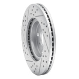 R1 04-06 Scion Xb Front Right Drilled & Slotted Geo-Carbon Rotor - 830-91002R