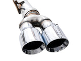 AWE Tuning 4th Gen GM 1500 6.2L 0FG Cat-Back Split Rear Exit (w/ Bumper Cutouts) - Quad Chrome Tips - 3015-42203