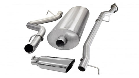 Corsa/dB 07-10 Chevrolet Silverado Reg. Cab/Long Bed 2500 6.0L V8 Polished Sport Cat-Back Exhaust - 24890