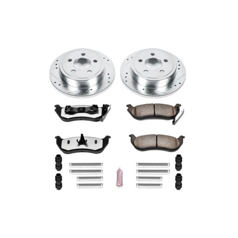 Power Stop 03-07 Jeep Liberty Rear Z36 Truck & Tow Brake Kit - K2197-36