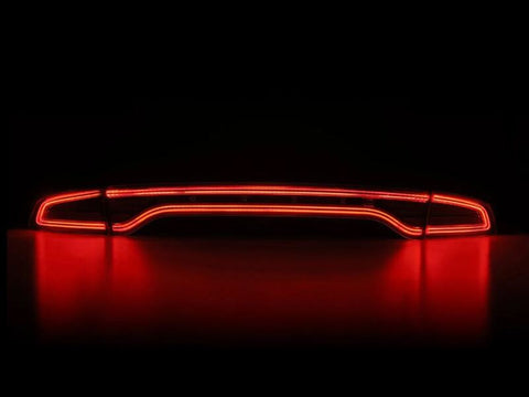 AlphaRex 15-23 Dodge Charger NOVA-Series Prismatic LED Tail Lights Chrome - 642030