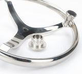 NRG Short Spline Adapter - Stainless Steel 3/4 Keyway Tapered Shaft for Marine - SRK-RLMH