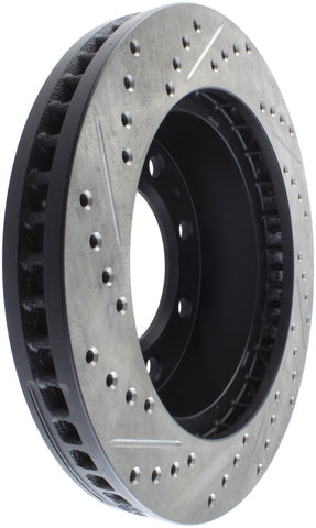 StopTech 01-09 Chevrolet Silverado 2500HD 3500 Front Left Slotted & Drilled Rotor - 127.66059L