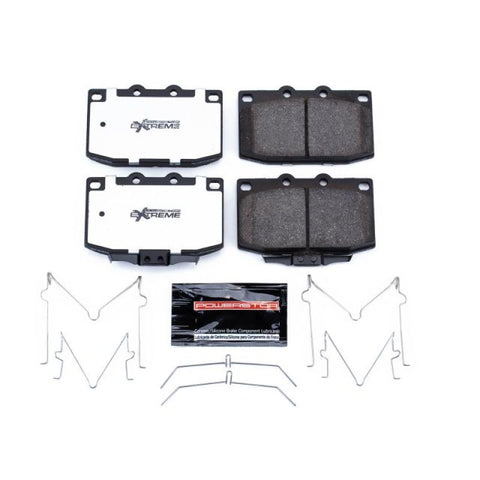 Power Stop 86-91 Mazda RX-7 Front Z26 Extreme Street Brake Pads w/Hardware - Z26-331