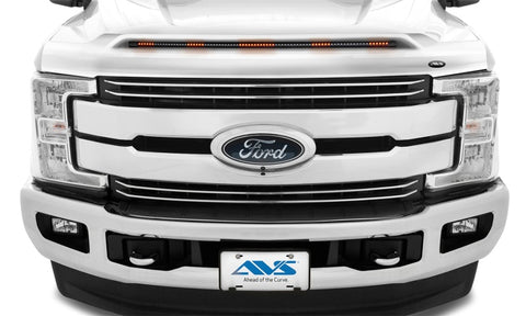 AVS 20-22 Ford F-250/350/450/550 Super Duty Aeroskin LightShield Pro Color-Match - Oxford Wht. - 953135-Z1