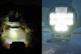 ARB Nacho 5.75in Offroad TM5 Combo White LED Light Set - TM512