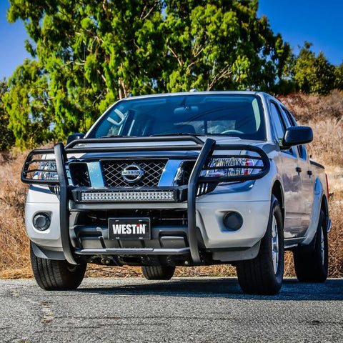 Westin 12-20 Nissan Frontier Sportsman X Grille Guard - Textured Black - 40-32075