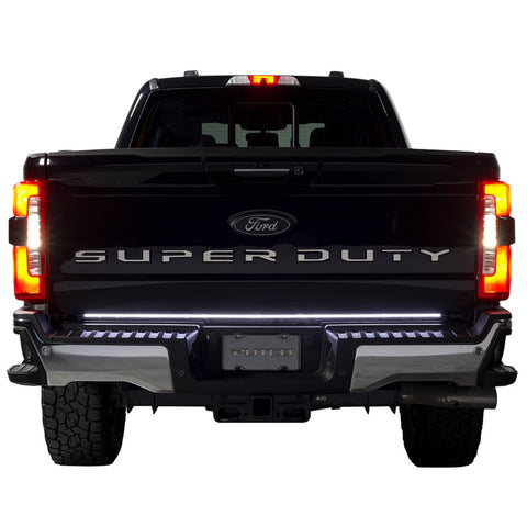 Putco 23-24 Ford SuperDuty F-250 60In Direct Fit Blade Kit Tailgate Bars w/ LED Taillamps - 9202960-26