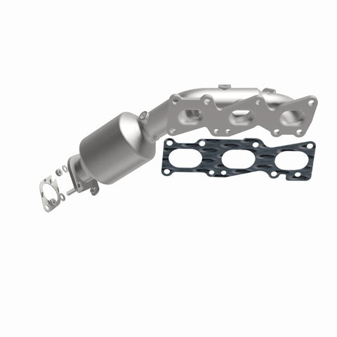 MagnaFlow OEM Grade Federal / EPA Compliant Manif Catalytic Converter 09-11 Hyundai Genesis V6 3.8L - 52778
