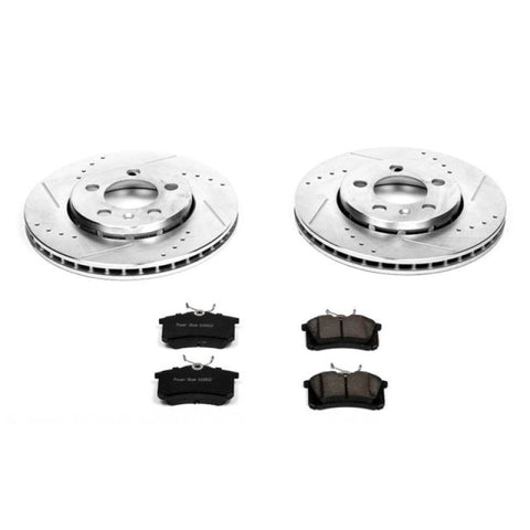 Power Stop 00-06 Audi TT Quattro Rear Z23 Evolution Sport Brake Kit - K920