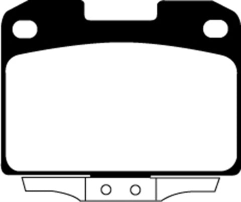 EBC 94-96 Dodge Stealth 3.0 4WD Yellowstuff Rear Brake Pads - DP41098R