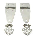 Rugged Ridge 76-95 Jeep CJ / Jeep Wrangler Stainless Steel Hood Hinges - 11111.01