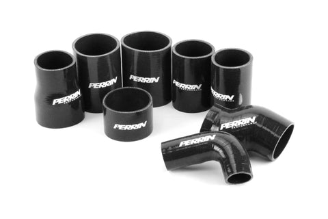 PERRIN 02-07 Subaru WRX/STI Front Mount Intercooler Boost Tube Kit - Black - PSP-ITR-400-3BK