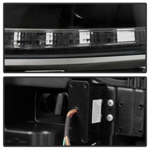 Spyder Lexus GS 300 / 350 / 450 06-11 Headlights - HID Model Only - Black PRO-YD-LG06-HID-DRL-BK - 5082800