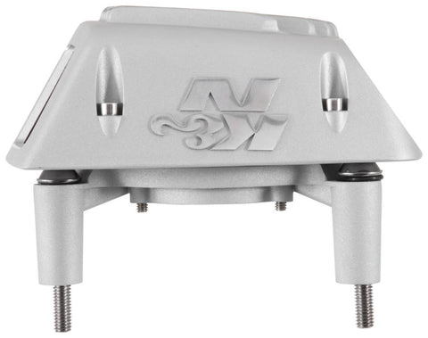 K&N Street Metal Intake System 01-16 Harley-Davidson Shaker Silver H/D Softail/Dyna Fl - RK-3950S