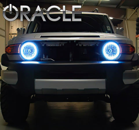 Oracle Toyota FJ Cruiser 07-14 Halo Kit - ColorSHIFT w/ Simple Controller - 2519-504