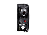 ANZO 1982-1994 Chevrolet S-10 Taillights Black - 211031