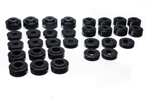 Energy Suspension Gm Body Mount Set - Black - 3.4115G