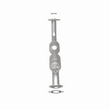 MagnaFlow Conv DF 98-02 Lexus LX470 4.7L - 447266