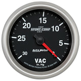 AutoMeter Gauge Vacuum 2-5/8in. 30Inhg Mechanical Sport-Comp II - 7684