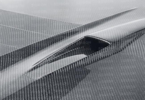 Seibon 09-12 Nissan GTR R35 DS-Style Carbon Fiber Hood - HD0910NSGTR-DS