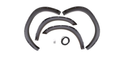 Lund 09-17 Dodge Ram 1500 RX-Rivet Style Textured Elite Series Fender Flares - Black (4 Pc.) - RX204T