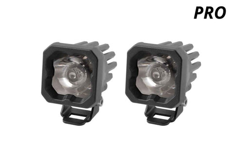 Diode Dynamics Stage Series C1 LED Pod Pro - White Spot Standard ABL (Pair) - DD6465P