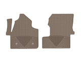 WeatherTech 2007 - 2018 Mercedes-Benz Sprinter Front Rubber Mats - Tan - W481TN