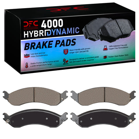 DFC 21-26 GMC Savana 3500 Rear 4000 Hybridynamic Brake Pads - 4000-2406-00