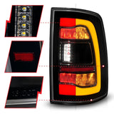ANZO 09-18 Dodge Ram 1500 Sequential LED Taillights Smoke Black w/Switchback Amber Signal - 311472