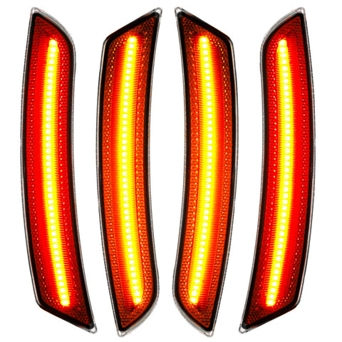 Oracle 16-19 Chevrolet Camaro Concept Sidemarker Set - Clear - No Paint - - 9900-019