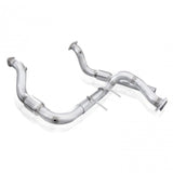 Stainless Works 2017 F-150 Raptor 3.5L 3in Downpipe High-Flow Cats Factory Connection - FTR17DPCAT