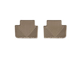 WeatherTech 04+ BMW X3 Rear Rubber Mats - Tan - W146TN