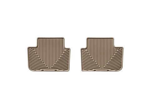 WeatherTech 04+ BMW X3 Rear Rubber Mats - Tan - W146TN
