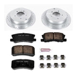Power Stop 09-15 Mitsubishi Lancer Rear Z23 Evolution Sport Brake Kit - K5499