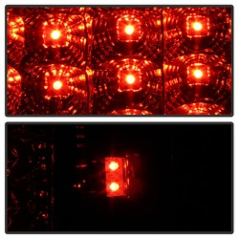 Spyder Jeep Grand Cherokee 07-10 LED Tail Lights Smoke ALT-YD-JGC07-LED-SM - 5070227