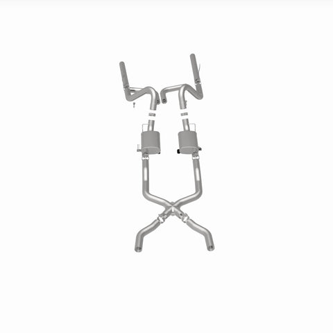 MagnaFlow Sys C/B 55-57 Chevy Bel Air V8 3inch - 16596