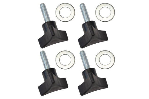 Fishbone Offroad 2018+ Jeep Wrangler JL Tub Rail Tie Downs Steel Powdercoat - FB25231