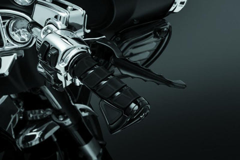 Kuryakyn Kinetic Grips Throttle-By-Wire Black - 6353