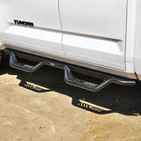 Westin 2022+ Toyota Tundra Double Cab Outlaw Nerf Step Bars - Textured Black - 20-14225