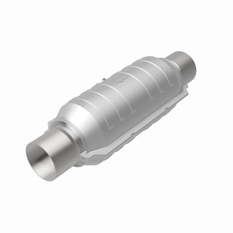 MagnaFlow Conv Univ 2.5in Inlet/Outlet Center/Center Round 11in Body L x 5.125in W x 15in Overall L - 51356