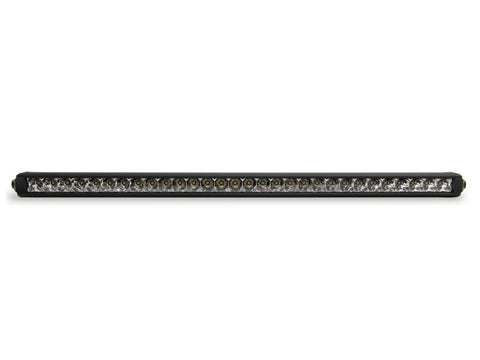 Raxiom 18-23 Jeep Wrangler JL Axial Series 30-In Single Row LED Light Bar w/ Hood Mounting Brackets - J139109