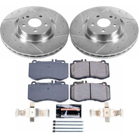 Power Stop 10-16 Mercedes-Benz E350 Front Z23 Evolution Sport Brake Kit - K6640