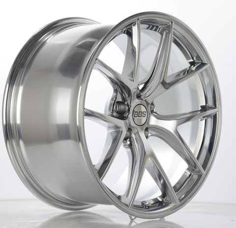 BBS CI-R 19x9 5x120 ET44 Ceramic Polished Rim Protector Wheel -82mm PFS/Clip Required - CI2203CP